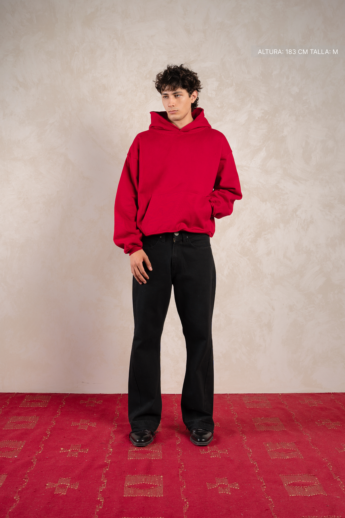 Basic Hoodie Red — foto 2