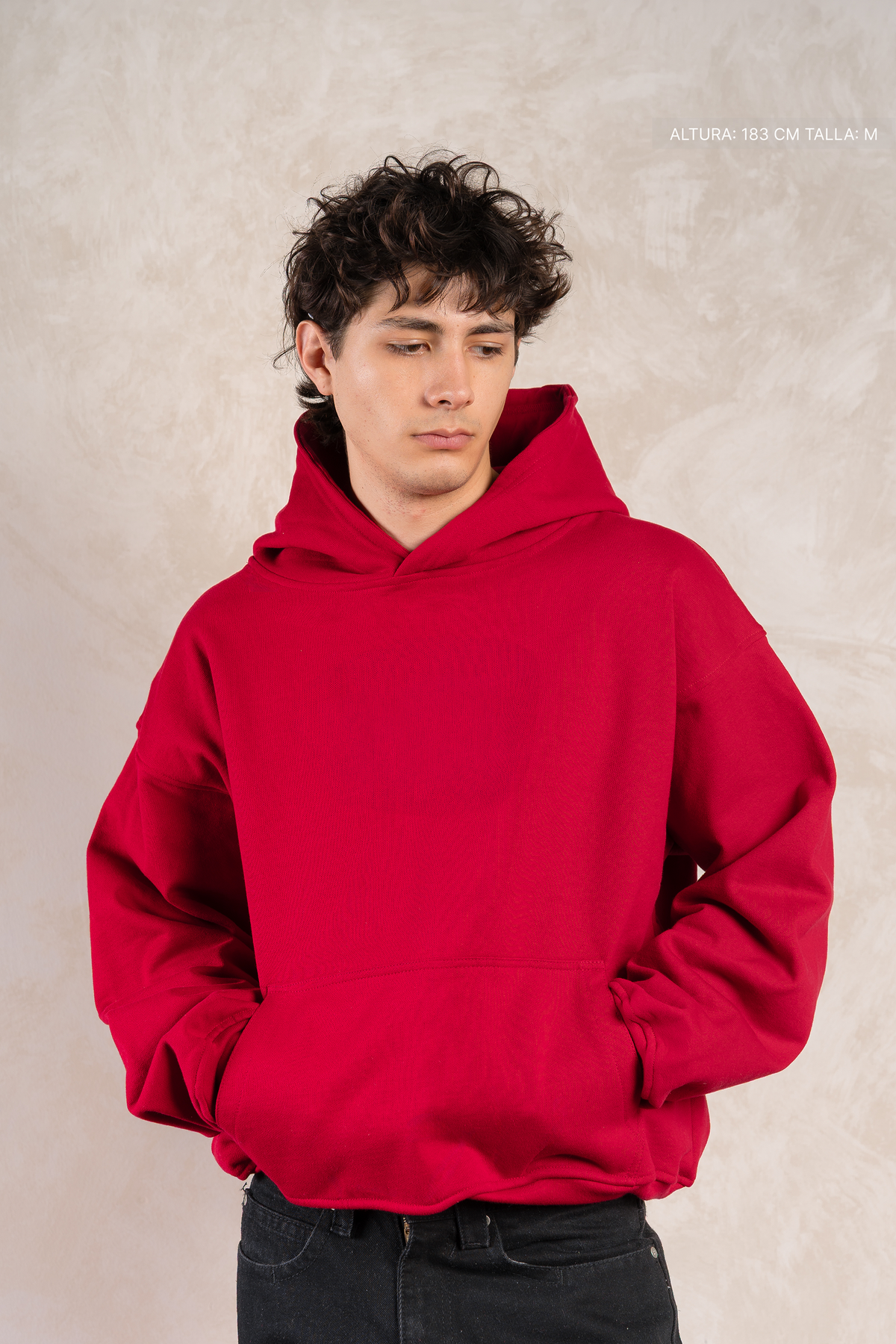 Basic Hoodie Red — foto 6