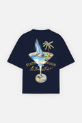 Sail Away Tee Navy Blue — Back