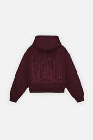 Cathedral Hoodie Burgundy