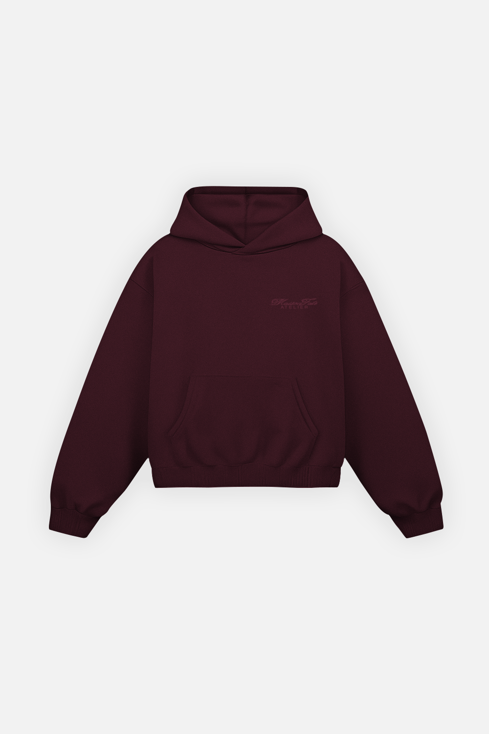 Cathedral Hoodie Burgundy — Frente