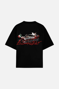Jet Set Tee Black