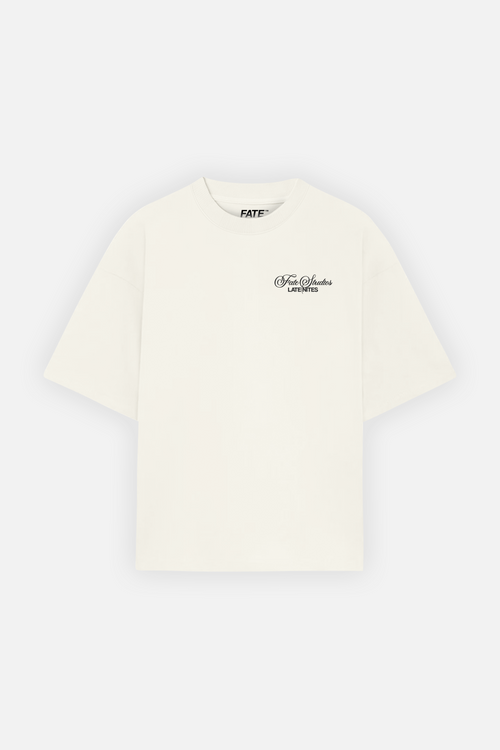 Champagne Service Tee Ivory · 02