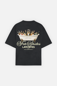 Champagne Service Tee Vintage Black
