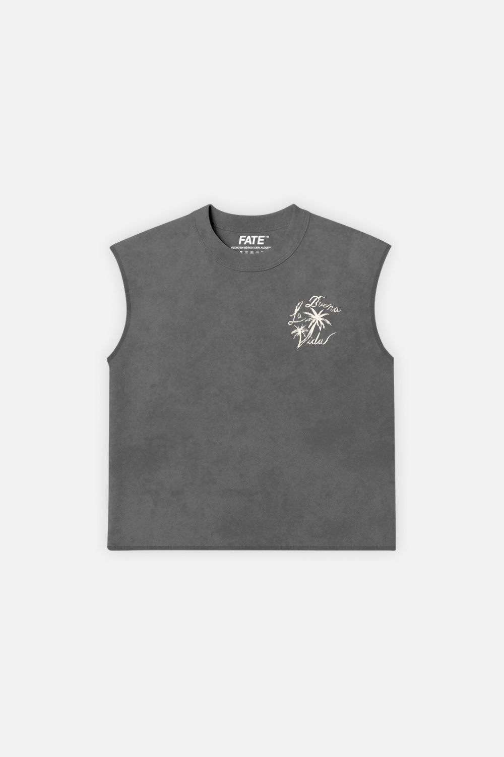 La Buena Vida Tank Top Washed — Front