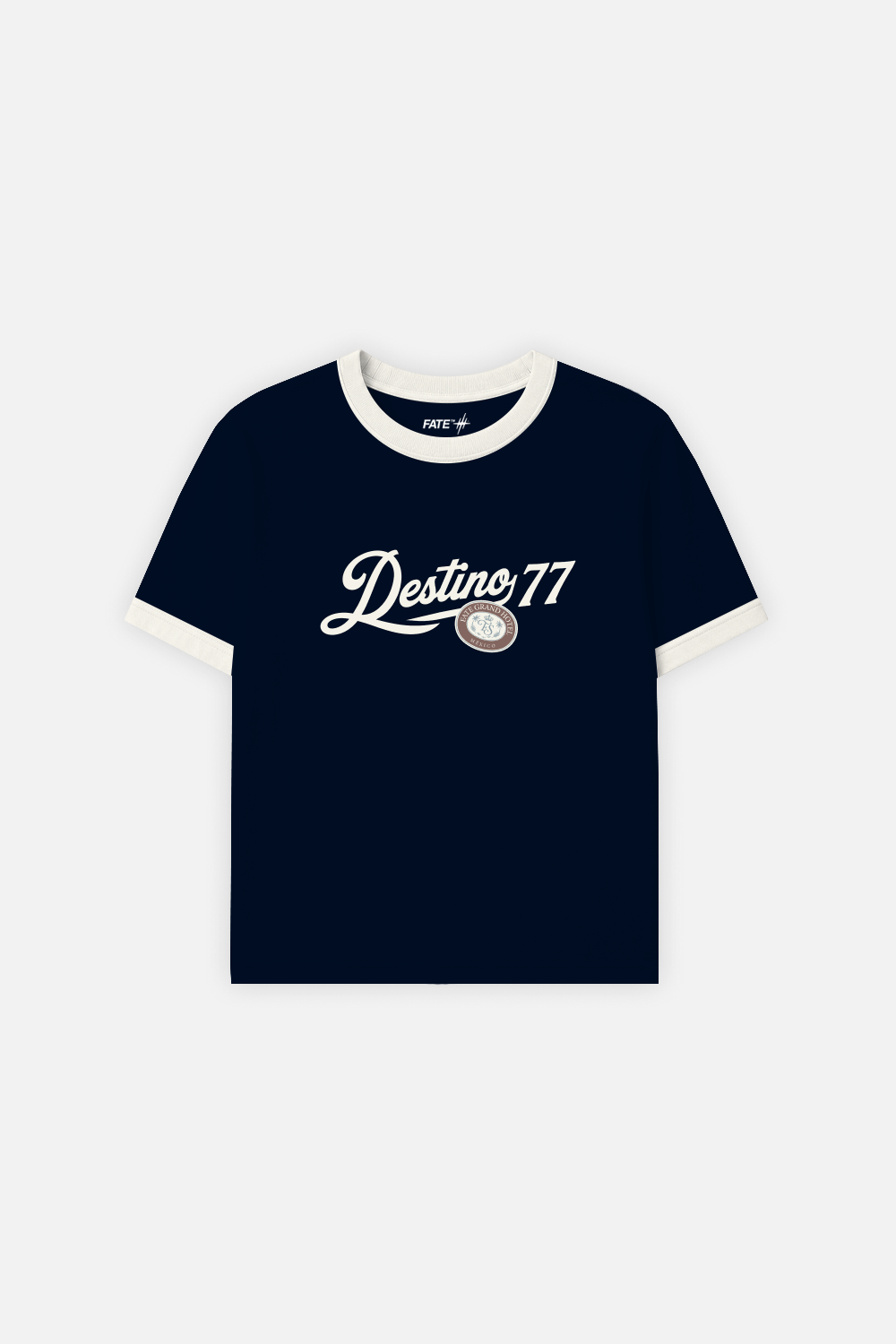 Destino 77 Muscle Tee Navy Blue · 01