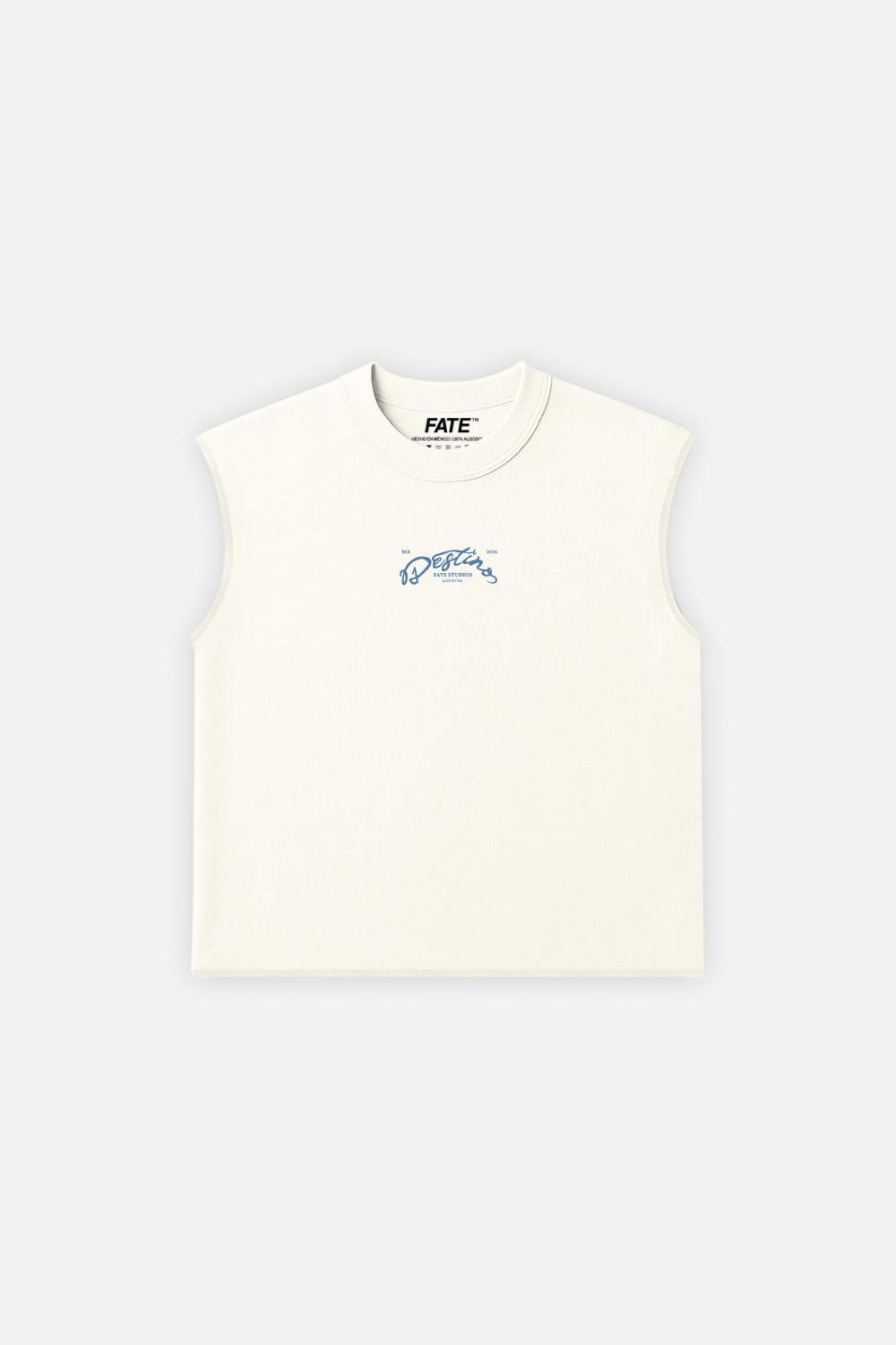 Destino Shell Tank Top Ivory · 02