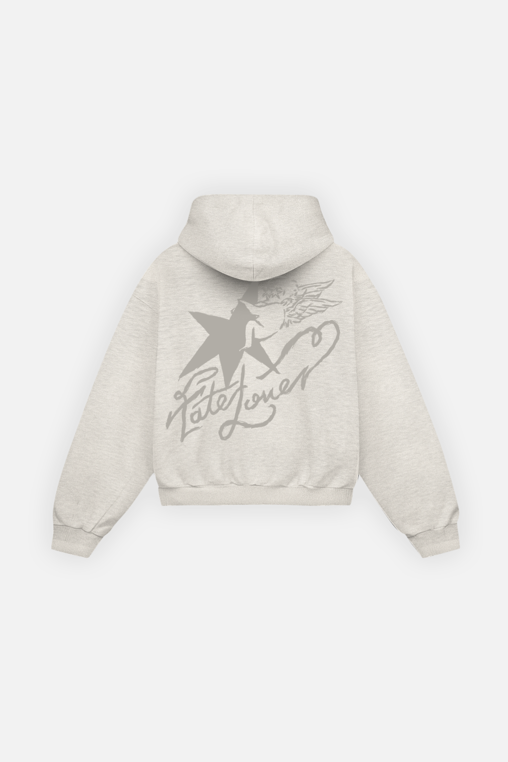 Fate Lover Spark Hoodie Jasper Champagne — Espalda