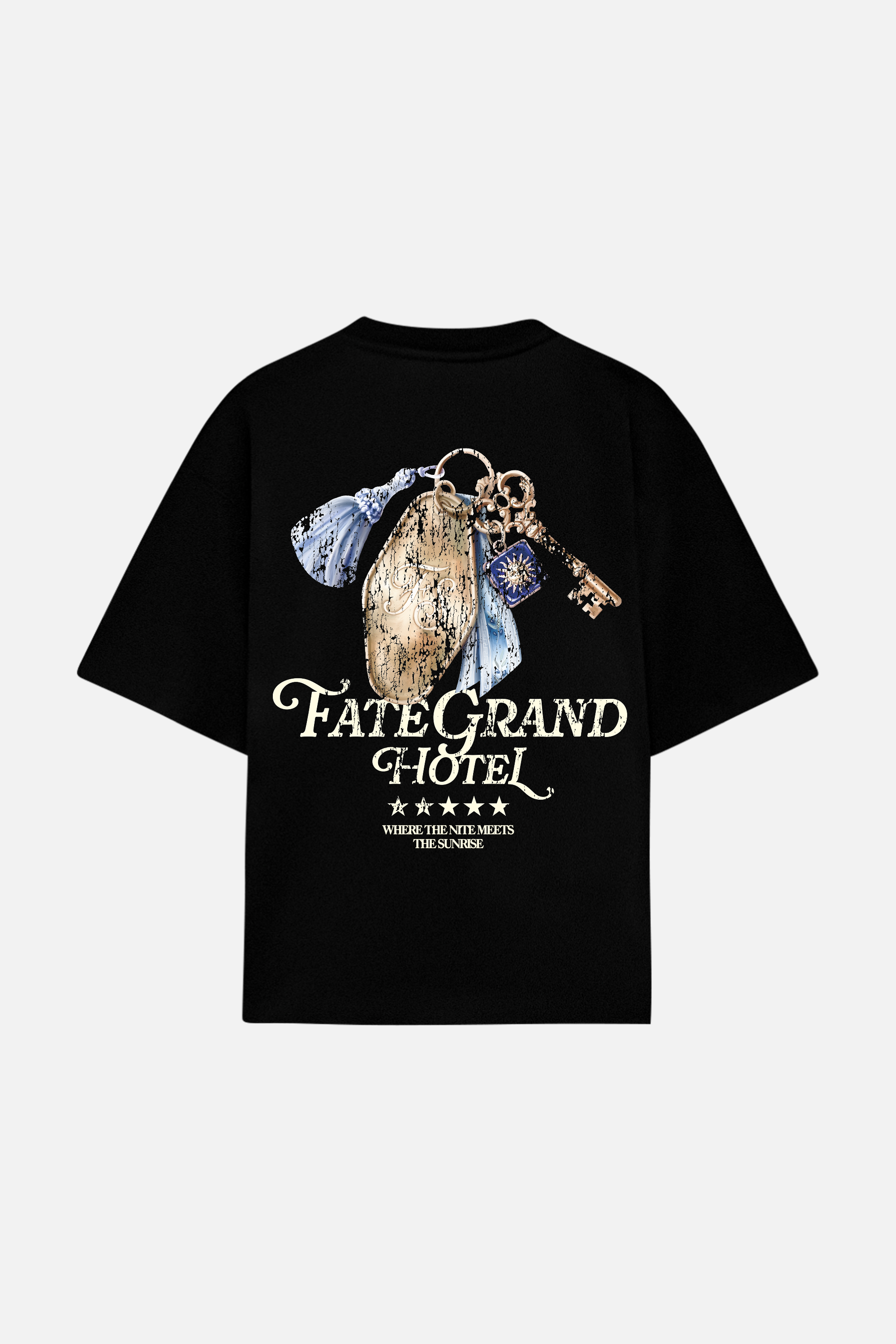 Grand Hotel Check-In Tee Black · 01