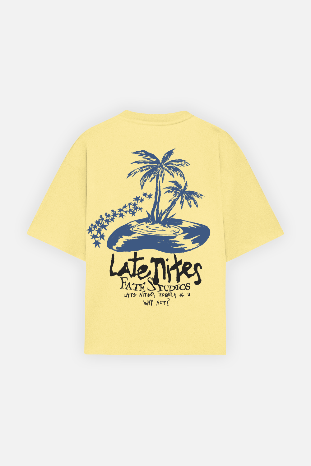 Island After Hours Tee Canary Yellow · 01