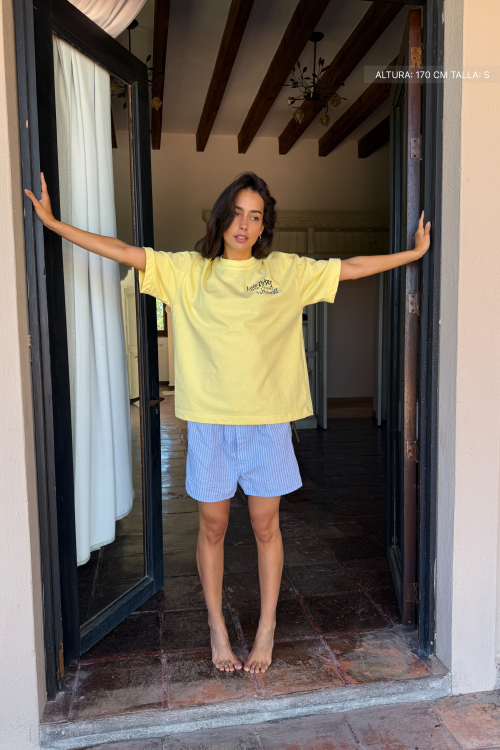 Island After Hours Tee Canary Yellow · 02