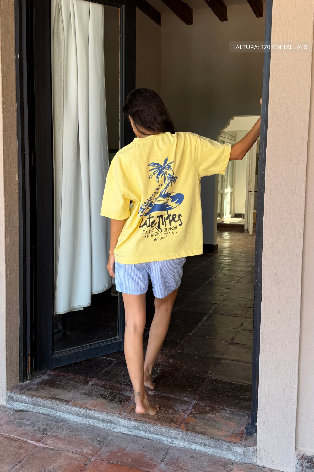 Island After Hours Tee Canary Yellow · 05