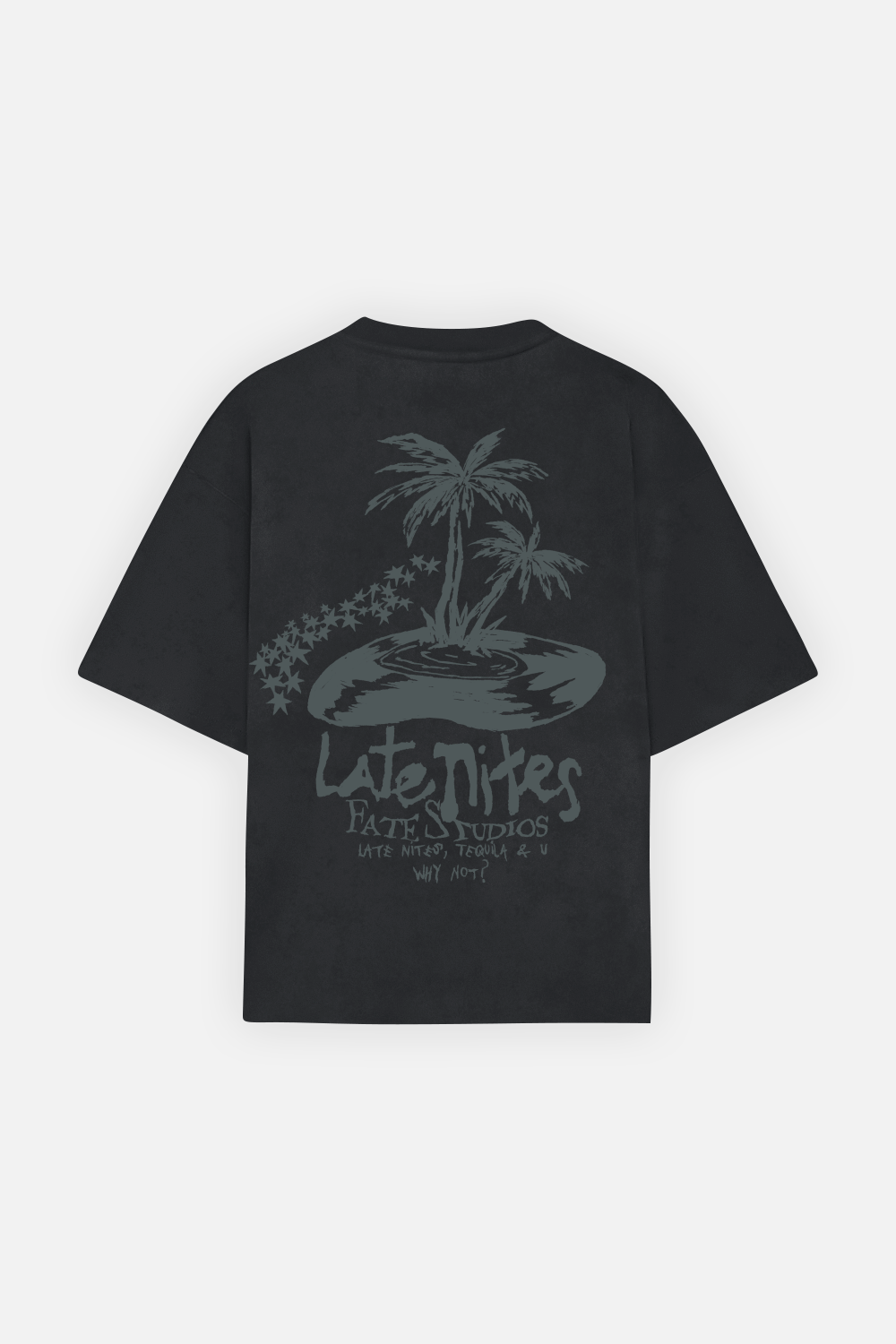 Island After Hours Tee Vintage Black · 01