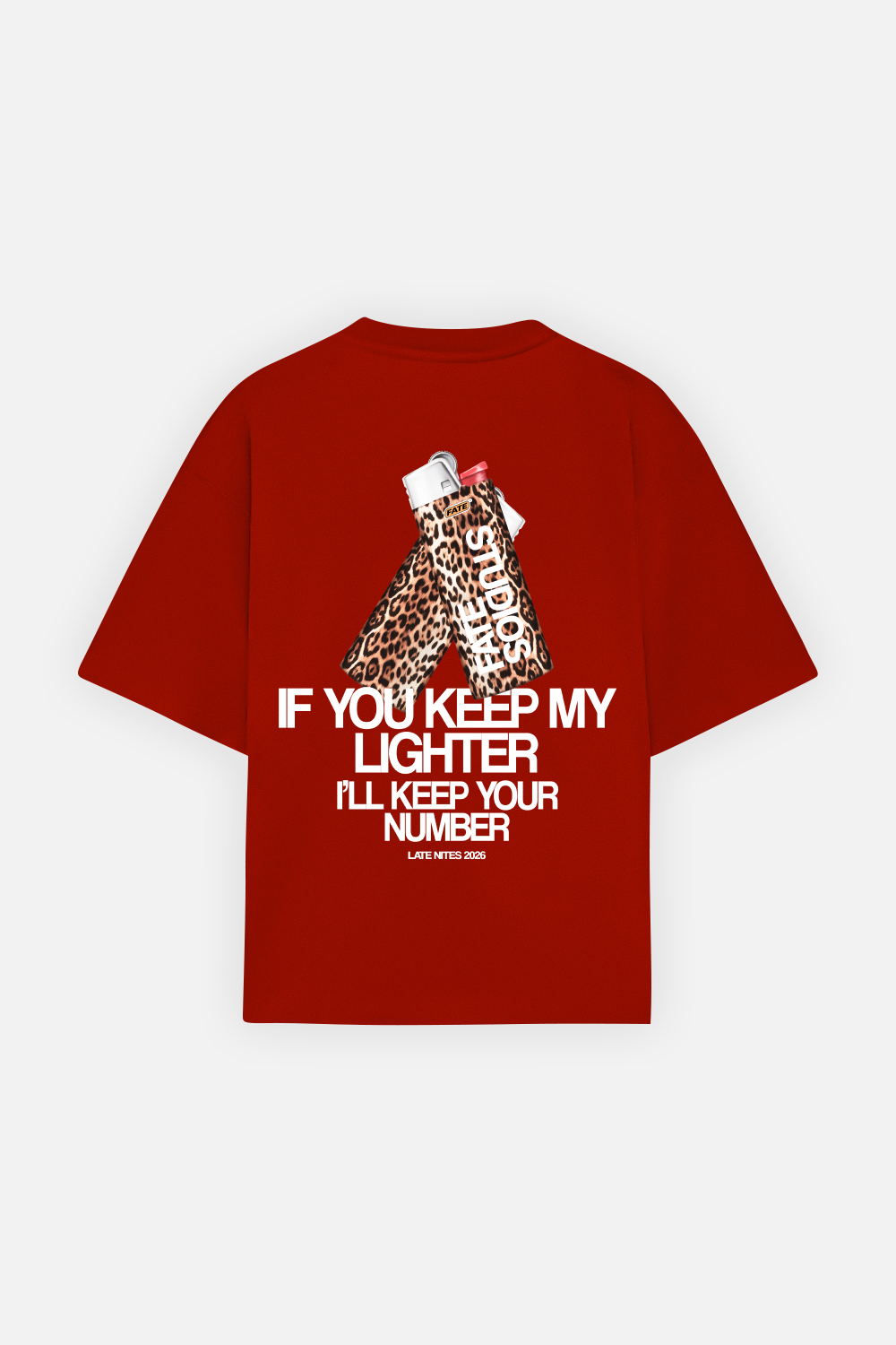 Jet Set Hotel Tee Red · 01