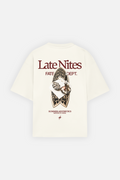 Leopard After Dark Tee Ivory · 01