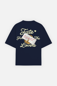 Love Letter at 2:43 Tee Navy Blue