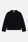 Maho Henley Longsleeve Black — foto 1