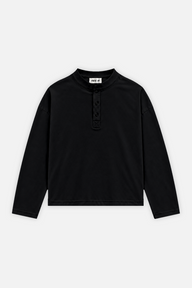 Maho Henley Longsleeve Black