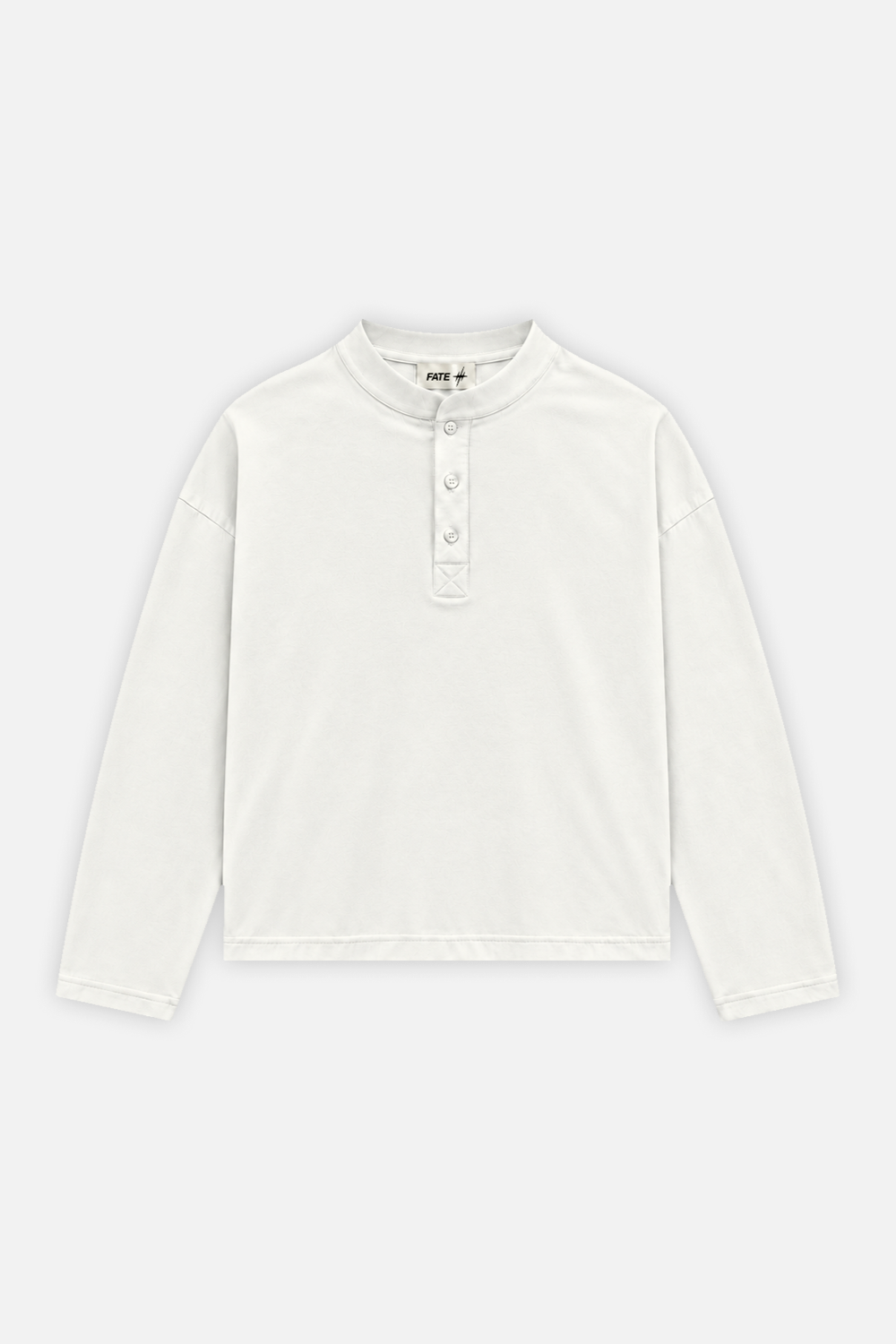 Maho Henley Longsleeve Ivory — foto 1