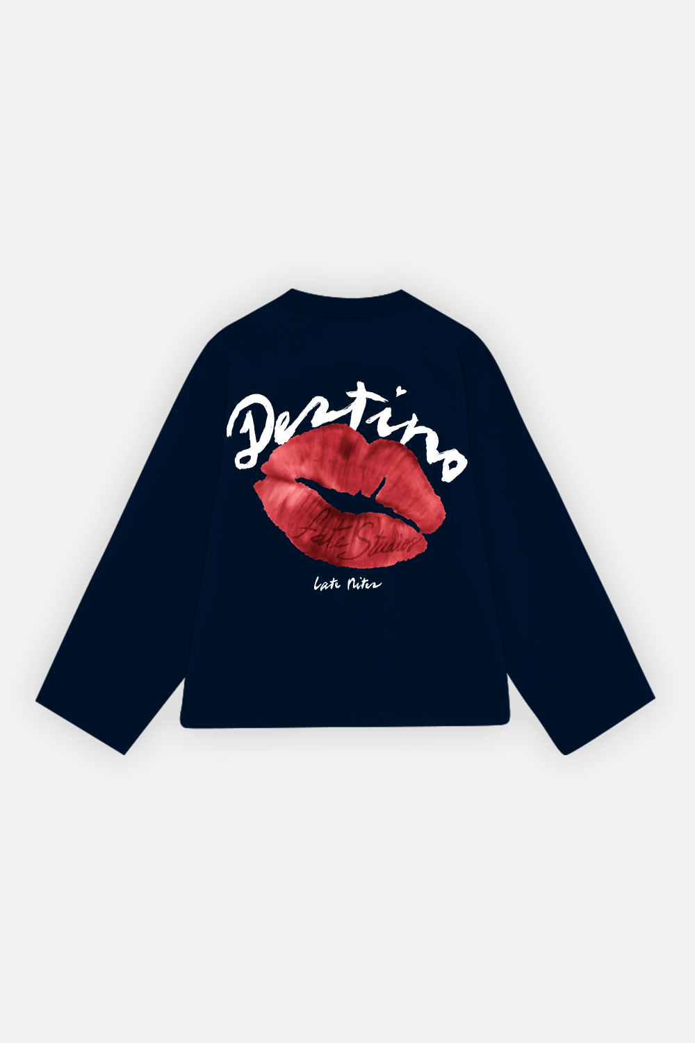 Midnight Kiss Longsleeve Navy Blue · 01