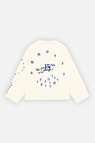 No One Loses Time Longsleeve Ivory