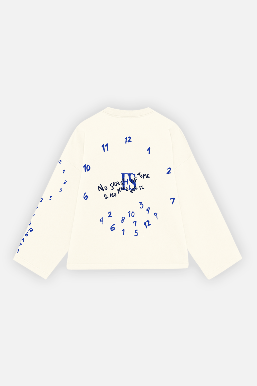 No One Loses Time Longsleeve Ivory · 01