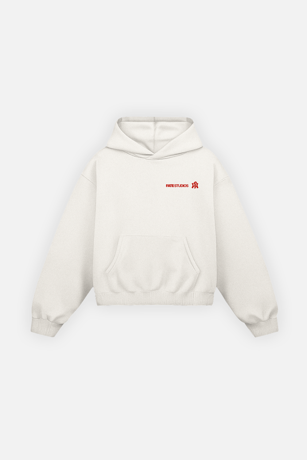 Not A Porn Star Hoodie Ivory — Front mockup