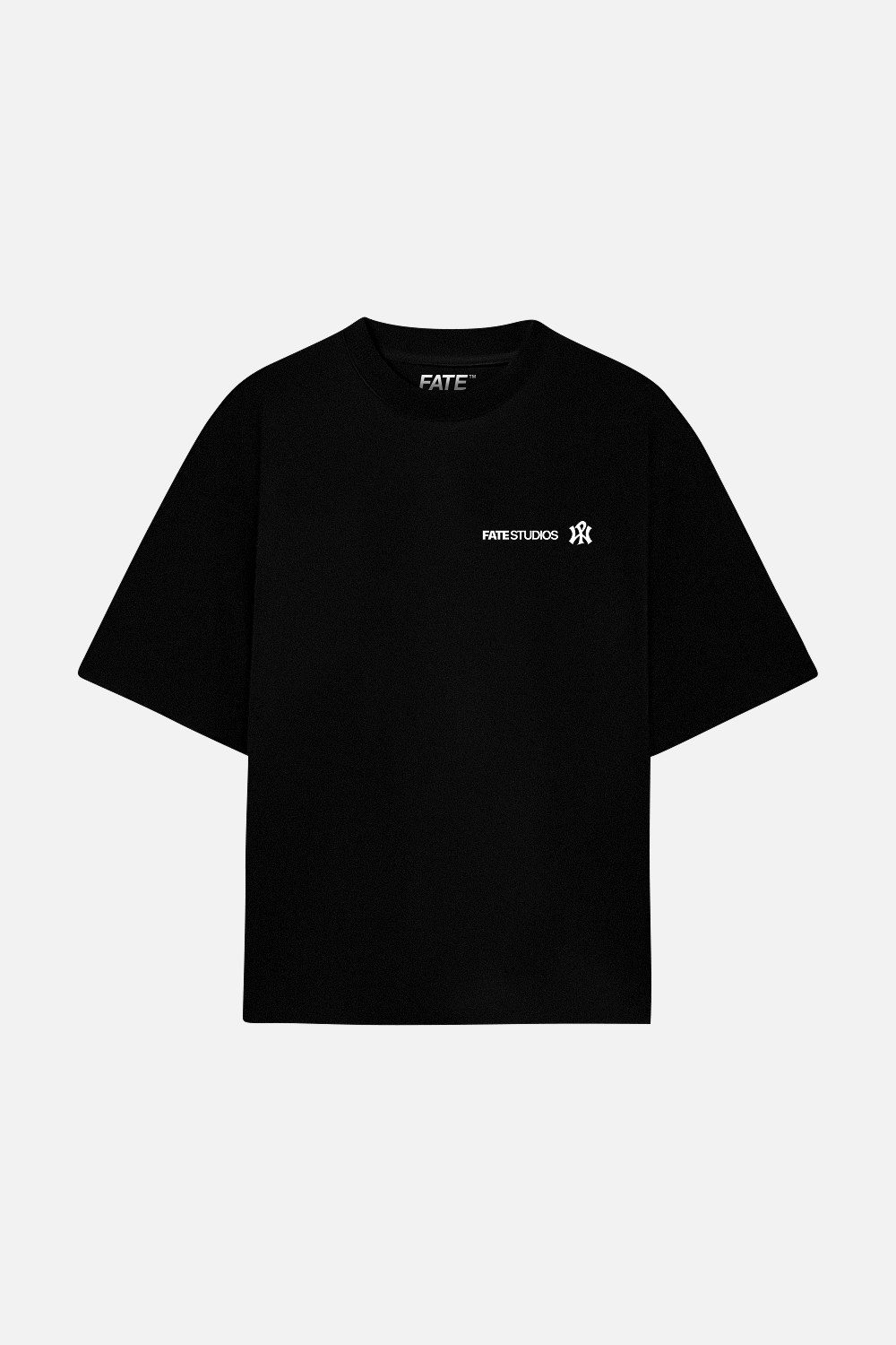 Not A Porn Star Tee Black — Front mockup
