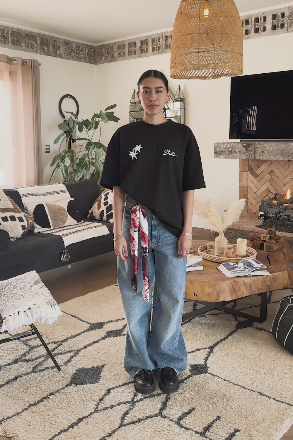 All My Fears Tee Black