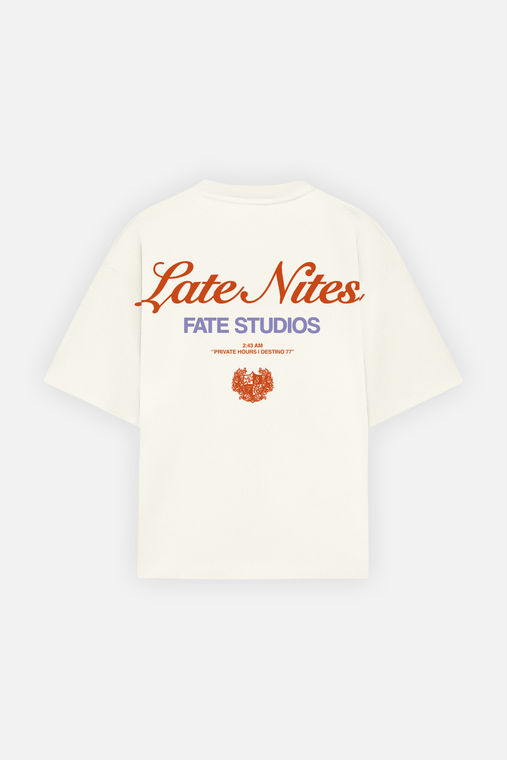 Private Hours Tee Ivory · 01