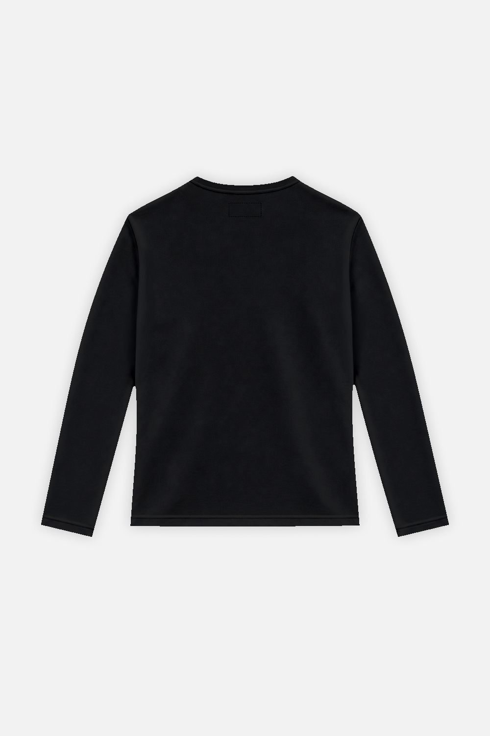 Ribbed Henley Black — foto 3