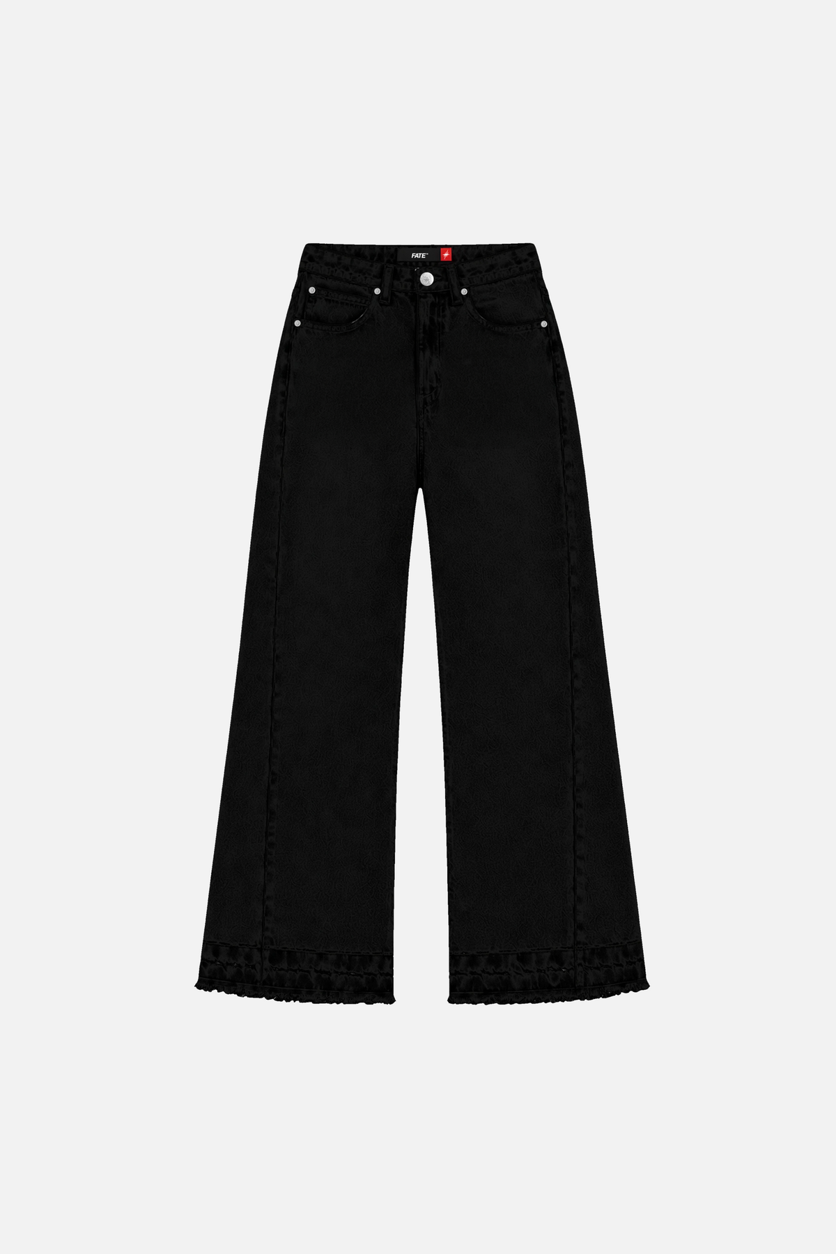 Twisted Flare Jeans Black — foto 3