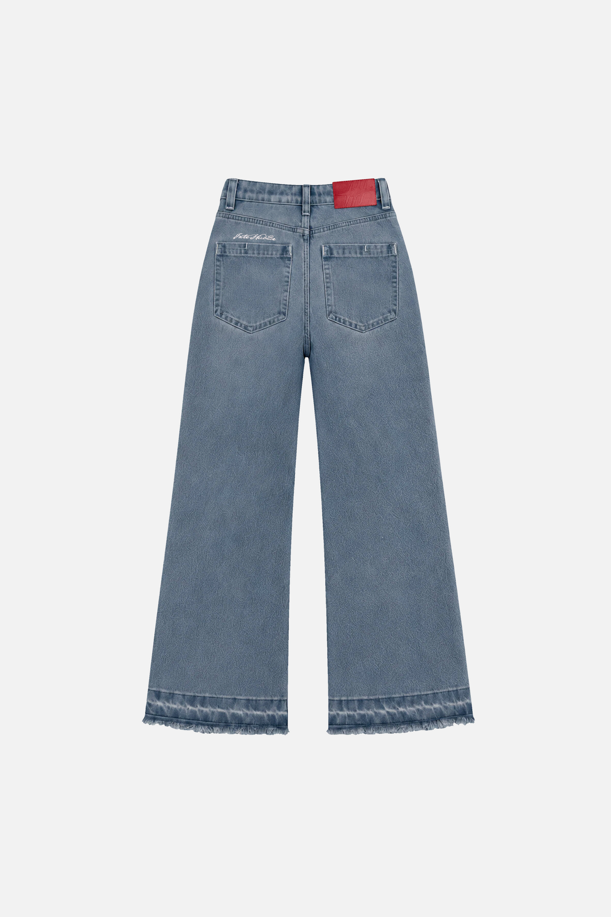 Twisted Flare Jeans Washed Blue — foto 1