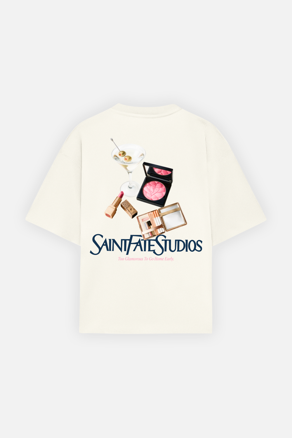 Vanity Hour Tee Ivory · 01