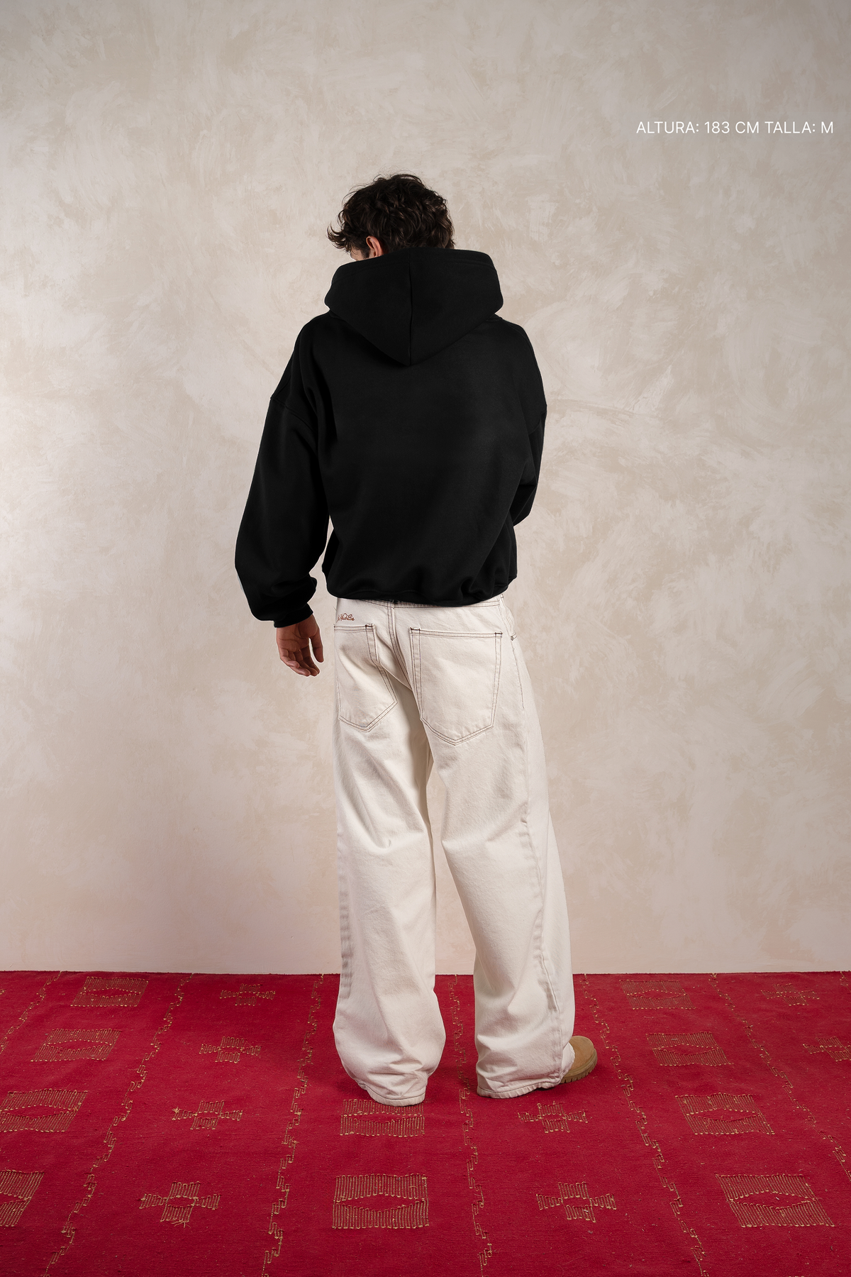 Zip Hoodie Black — foto 4