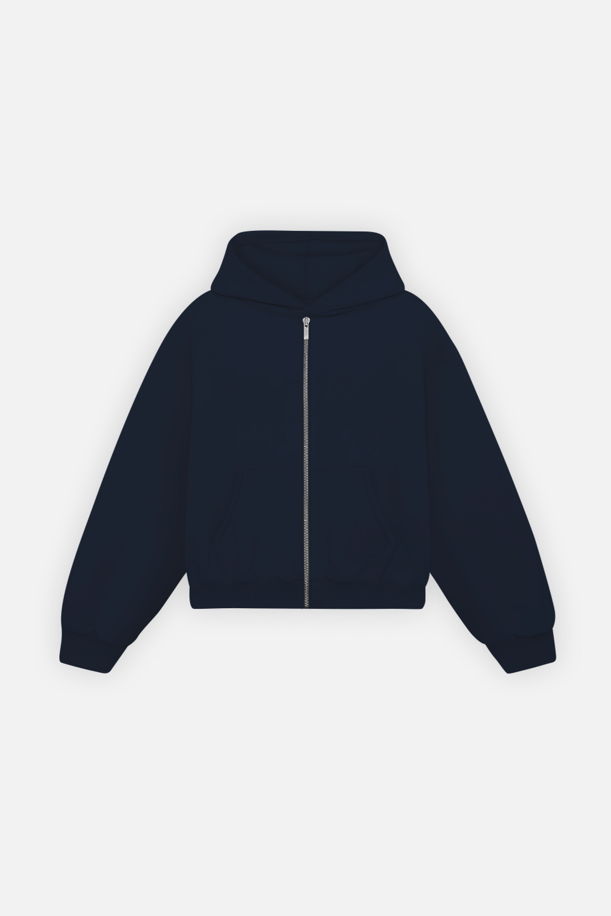 Zip Hoodie Navy Blue — foto 1
